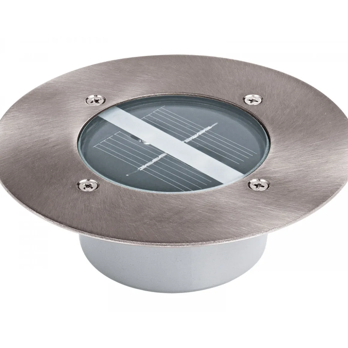 Flector Garten LED-Solar-Bodeneinbauleuchte rund
