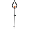 Flector Garten LED-Solar-Dekostick Glowing Eye schwarz/kupfer