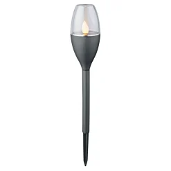 Flector Garten LED-Solarfackel Ambience schwarz 4er-Set