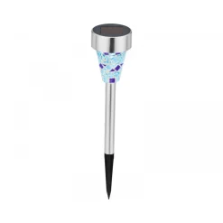 Flector Garten Solarleuchte Mosaikstick blau