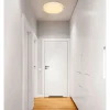 Flector LED-Deckenleuchte Clarice mit Kristallrand