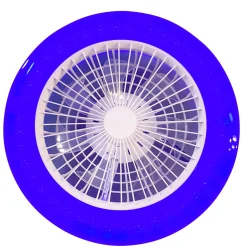 Flector LED-Deckenleuchte mit Ventilator Westerland