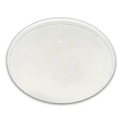 Flector LED-Deckenleuchte Vida Deluxe mit Sternenhimmel weiß