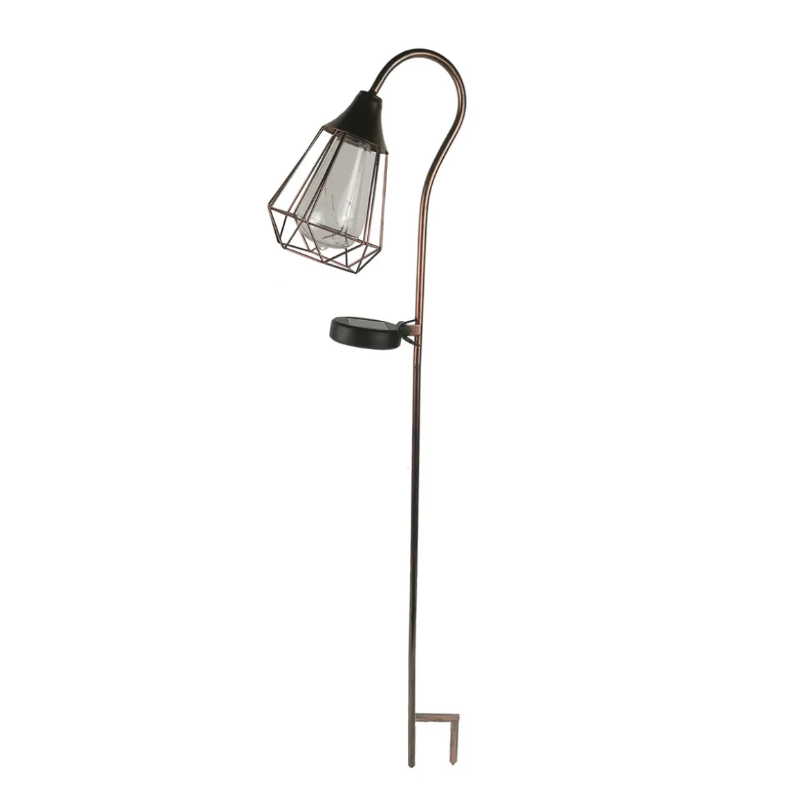 Flector LED-Solarspieß Carl inkl Akku bronzefarben