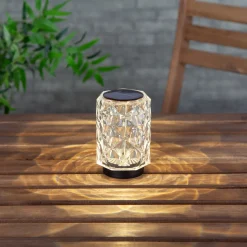 Flector Solar-Tischleuchte Diamond inkl Dämmerungssensor