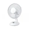 Flector Technik Tischventilator Jupiter Durchmesser 23 cm weiß