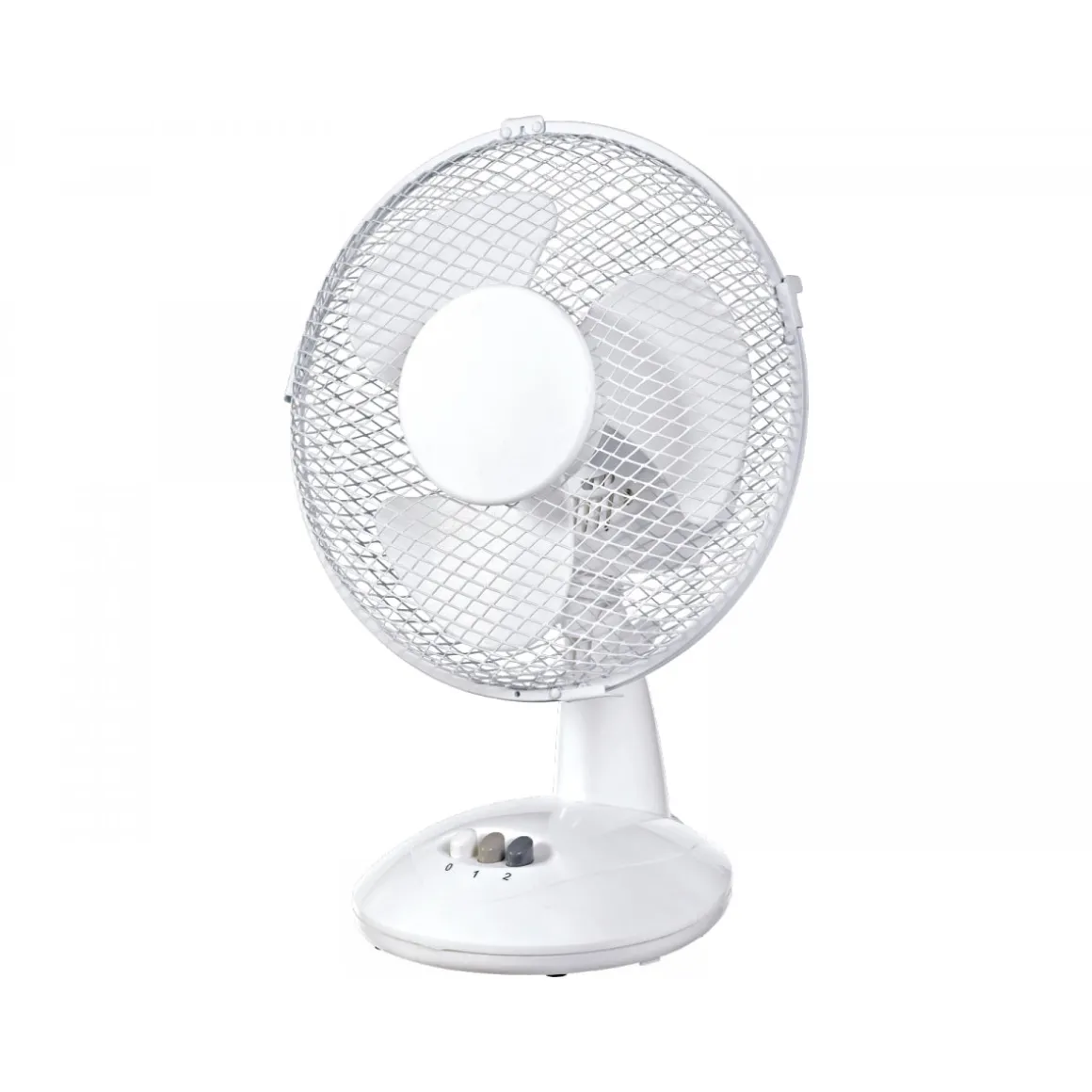 Flector Technik Tischventilator Jupiter Durchmesser 23 cm weiß