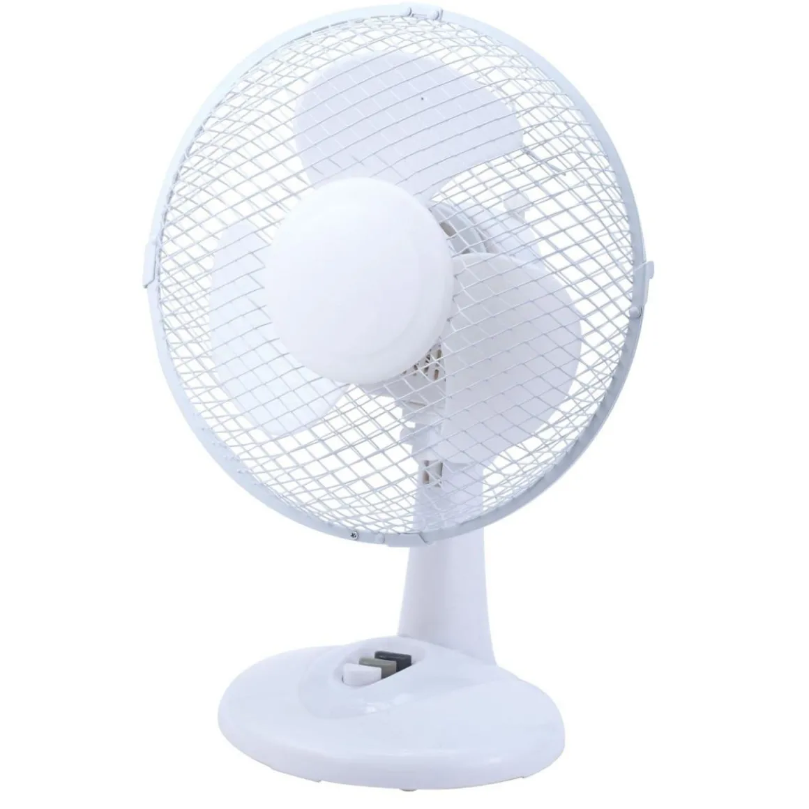 Flector Technik Tischventilator Jupiter Durchmesser 23 cm weiß
