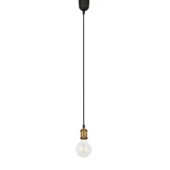 Flector Vintage-Pendelleuchte Edison bronze