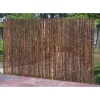 floraworld Sichtschutz Bambus-Matte Black 3,0x0,9 m