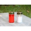 Flower Power LED Outdoor Grablampe mit Dorn SPINA WHITE 7 x 13 cm Kunststoff