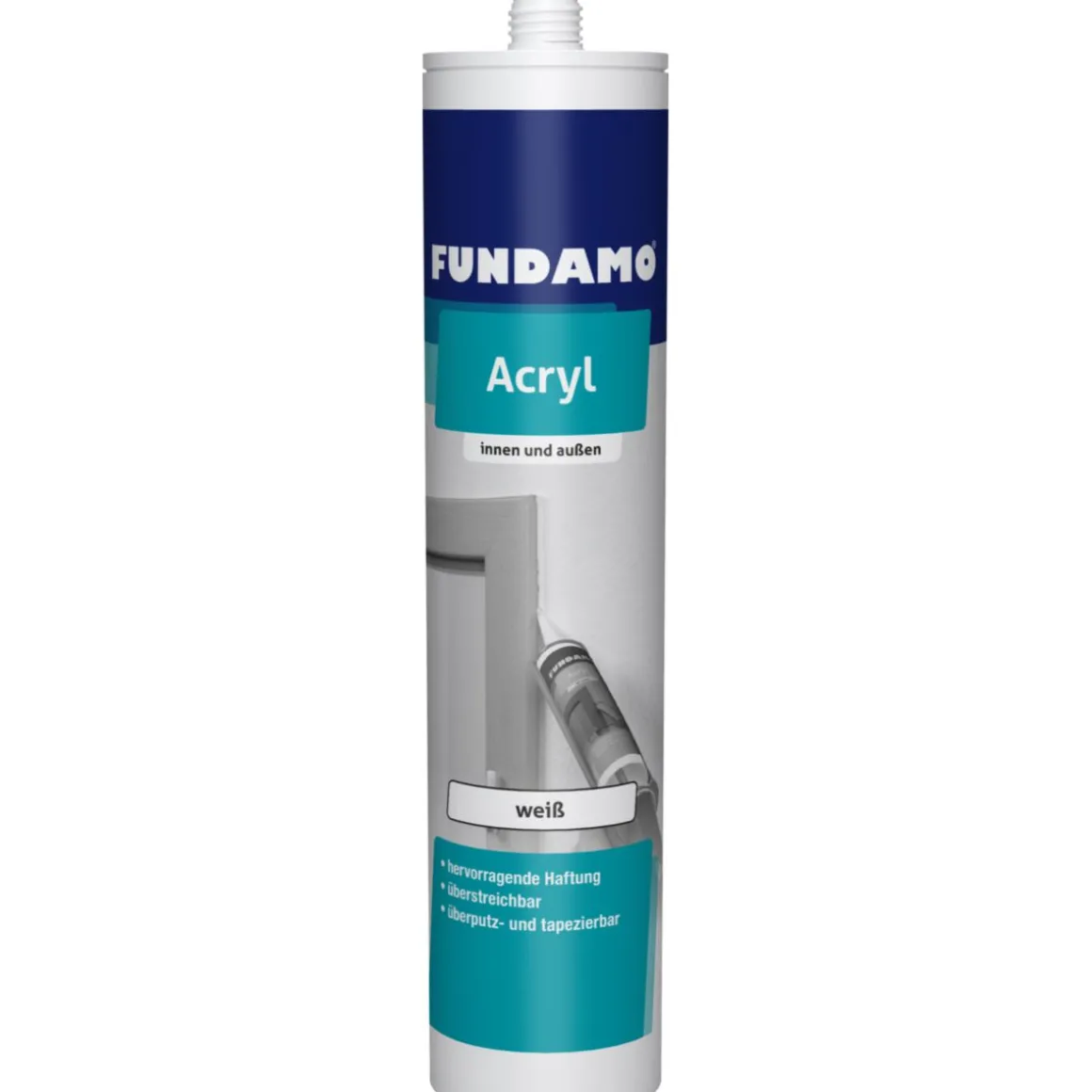 Fundamo Acryl Innenausbau weiß