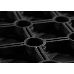 Fussmatte Gummiring 80x120cm offenschwarz