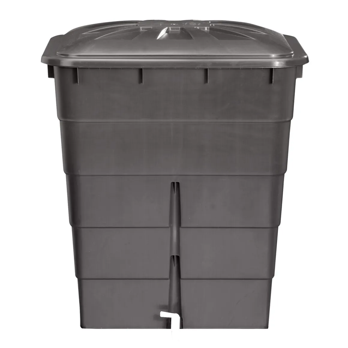 Garantia Regentonne eckig 300 L graphite grey inkl Deckel und Hahn
