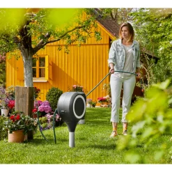 GardenaGartenschlauchbox RollUp S 15m weiß