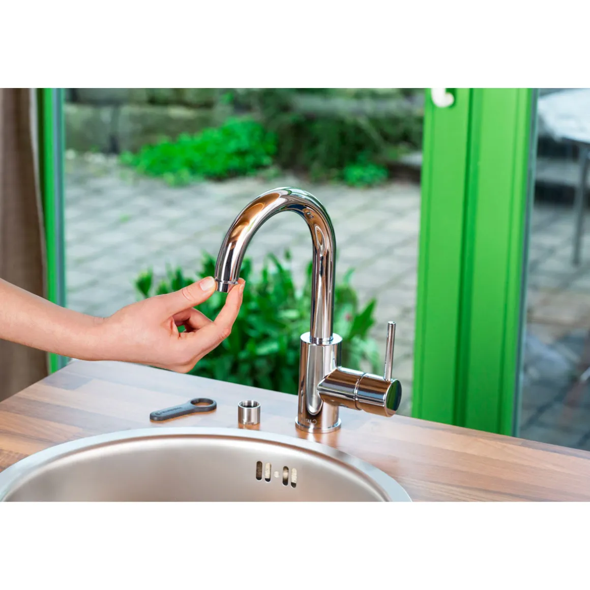 GardenaHahnverbinder für Indoor-Wasserhähne