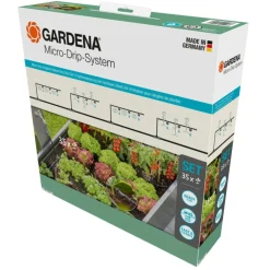 Gardena Tropfbewässerung Set Hochbeet/Beet (35 Pflanzen)