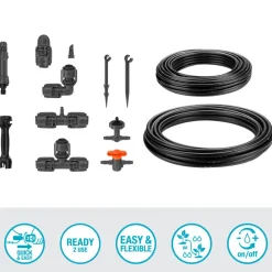 Gardena Tropfbewässerung Set Hochbeet/Beet (35 Pflanzen)