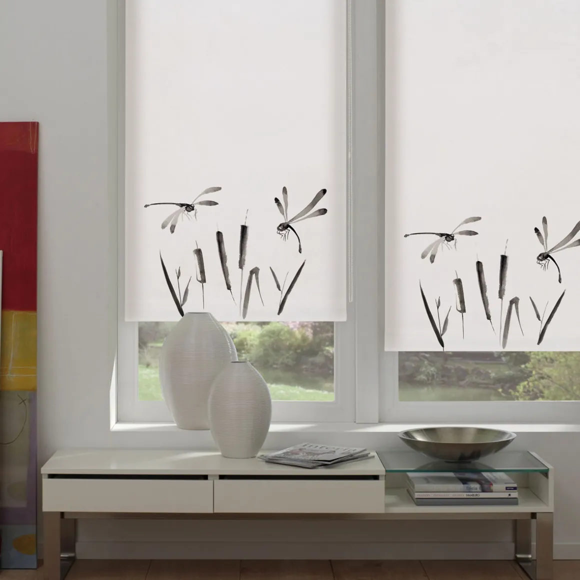 GardiniaEasyfix Rollo Japandi Dragonfly 60x150 cm