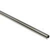 GardiniaGardinenstange Memphis mit Innenlauf Durchmesser 16 mm 200 cm Edelstahl-Optik