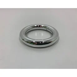 Gardinia Ringe 56 mm verchromt