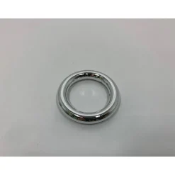 Gardinia Ringe 56 mm verchromt