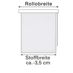GardiniaThermo-Rollo blau 122x160 cm