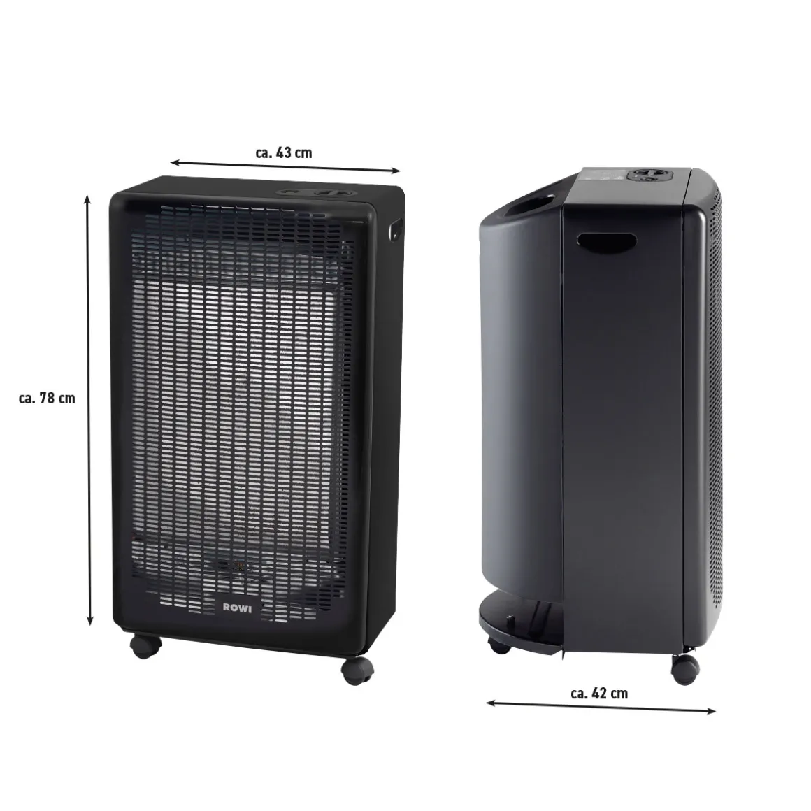 Gas Heizofen Blue Flame mit ThermostatHGO 4200/4 BFT Eco