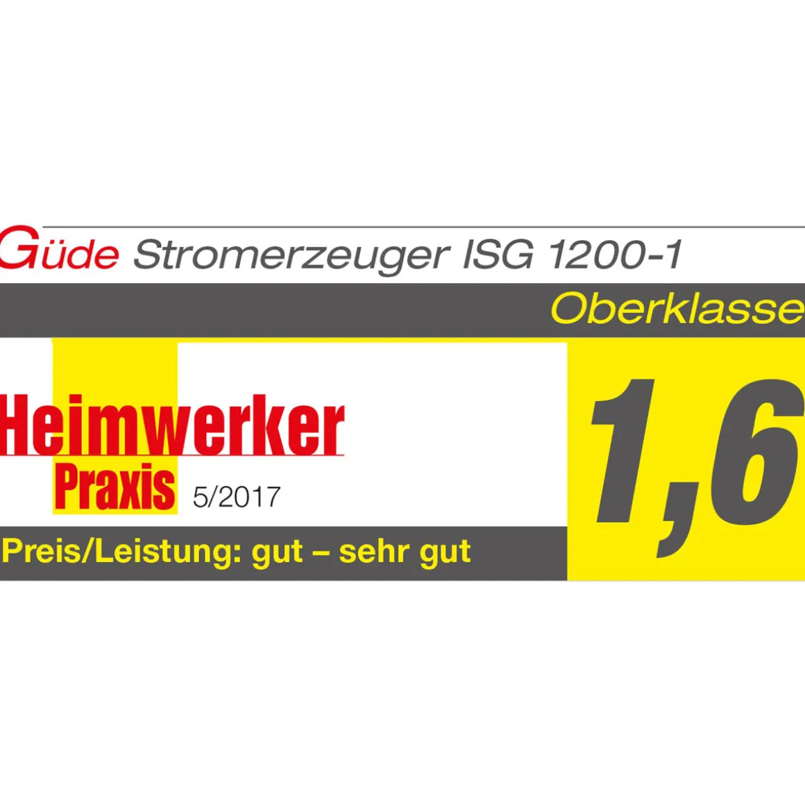 Güde Inverter-Stromerzeuger ISG 1200-1