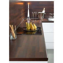 Getaelements Küchenarbeitsplatte noce butcherblock 4100 x 600 x 39 mm