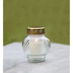 Grablampe IGLESIA_C aus Glas mit Brenner