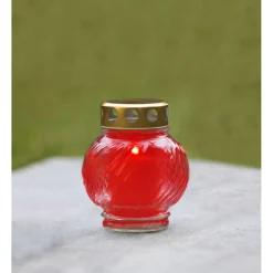 Grablampe IGLESIA_C aus Glas mit Brenner