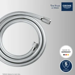 Grohe Brauseschlauch „VitalioFlex Comfort“, chrom, 1,50 m