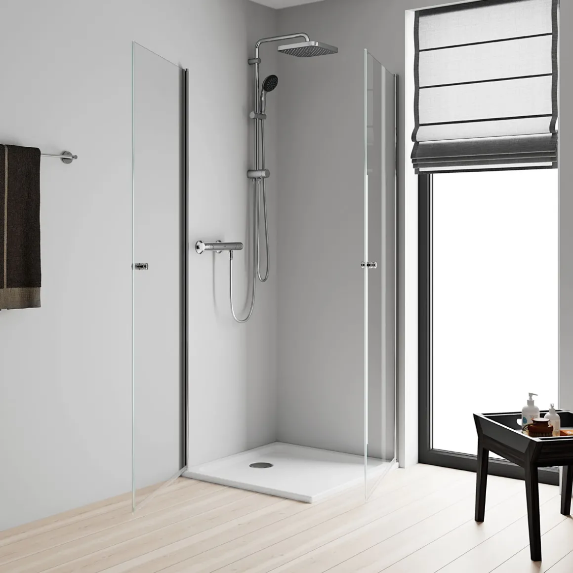 Grohe Duschsystem Vitalio Start System 250 Cube Flex