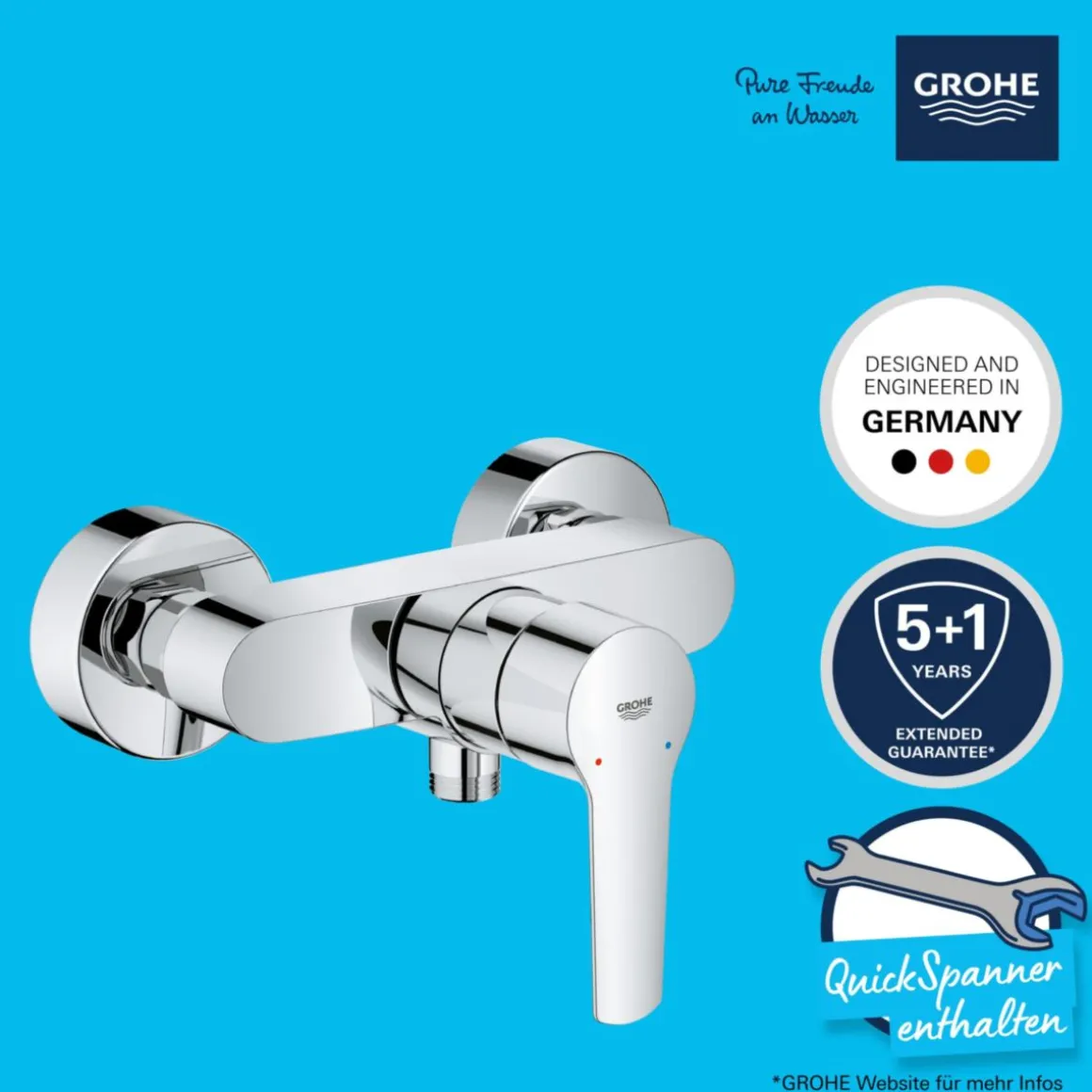 Grohe Einhand-Brausebatterie Start 1/2"