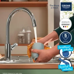 Grohe Einhand-Spültischbatterie Start Edge 1/2