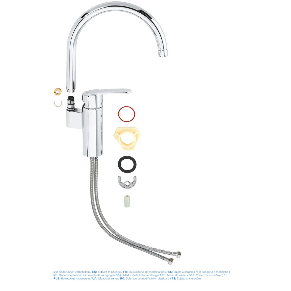 Grohe Einhand-Spültischbatterie Wave Cosmopolitan1/2"