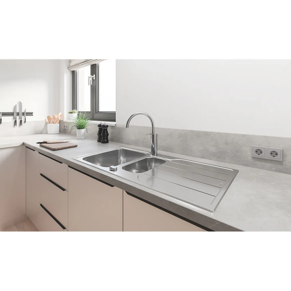Grohe Einhand-Spültischbatterie Wave Cosmopolitan1/2"