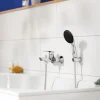 Grohe Einhand-Wannenbatterie Start Edge chrom 15 x 16,8 cm