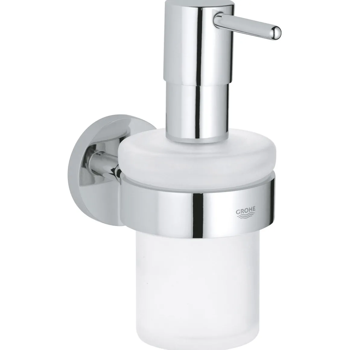 Grohe Halter mit Seifenspender Essentials Durchmesser 7,2 x 12,6 cm