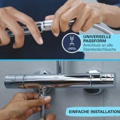 Grohe Handbrause Vitalio Comfort 110 2 Strahlarten