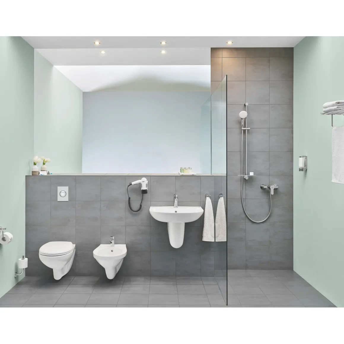 Grohe Wand-Tiefspül-WC Bau alpinweiß 36,8 x 41 x 53,1 cm