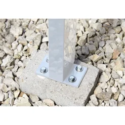 gutta Terrassenüberdachung Standard weiß 3,06 x 3,06 m
