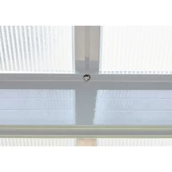 gutta Terrassenüberdachung Standard weiß 3,06 x 3,06 m