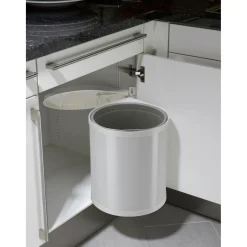 Hailo Mülleimer Compact Box M 15 L weiß