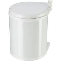 Hailo Mülleimer Compact Box M 15 L weiß