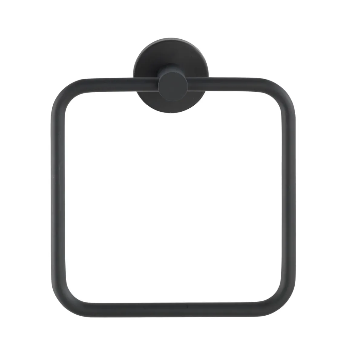 Handtuchring, Bosio Black, Estahl, matt