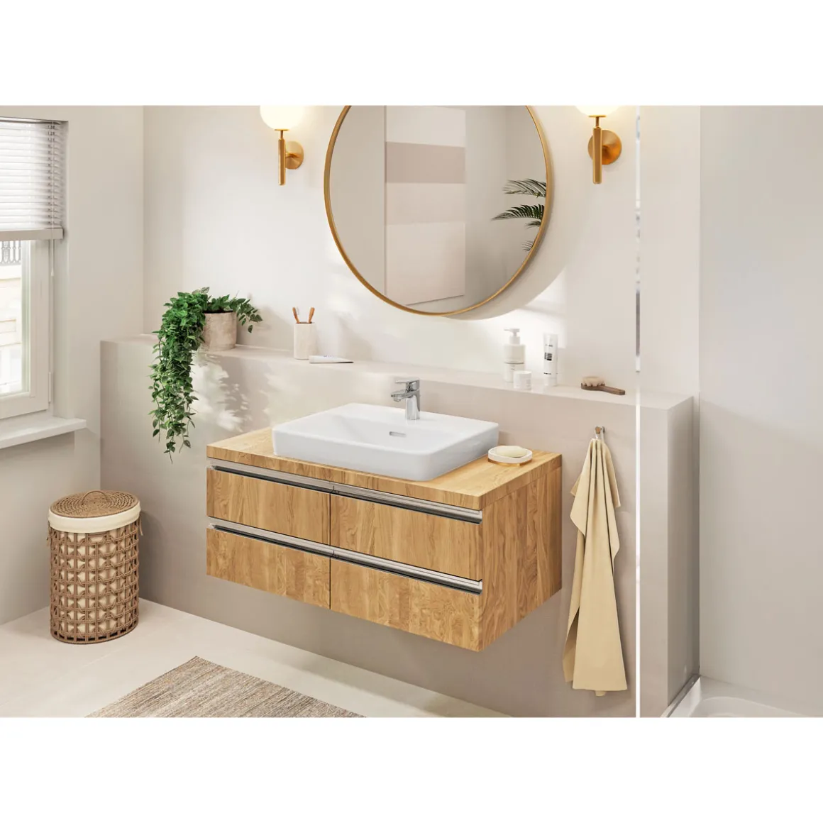 Hansgrohe Einhebel-Waschtischmischer Vernis Blend 70 CoolStart