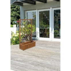 HartmannPflanzkasten Lotte Size 2 mit Rankgitter 90 x 150 x 32 cm