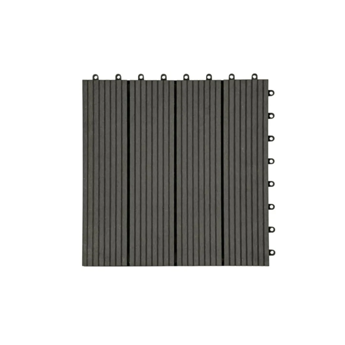 Hartmann WPC Fliese Anthrazit 30x30x2,2cm